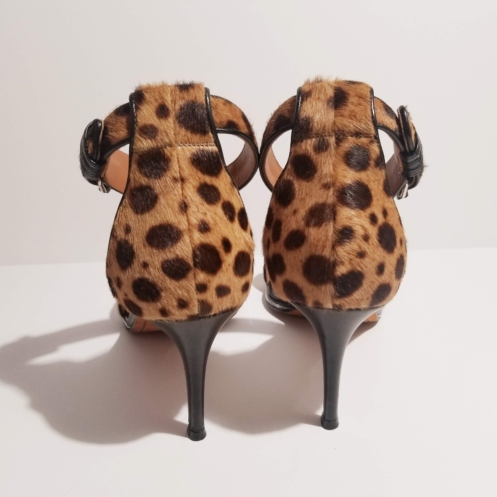 Givenchy Nadia Heels With Leopard Print Calf Hair - Picture 7 of 8